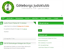 Tablet Screenshot of gjk.se